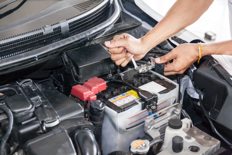 car battery replacement service at home